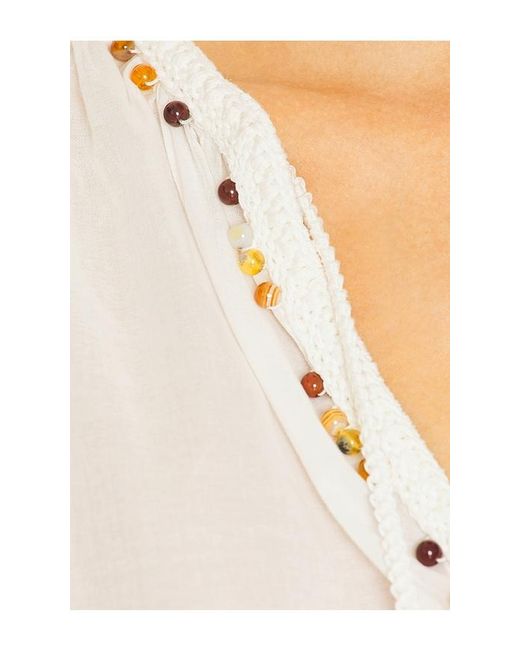A.L.C. White Jodie Top