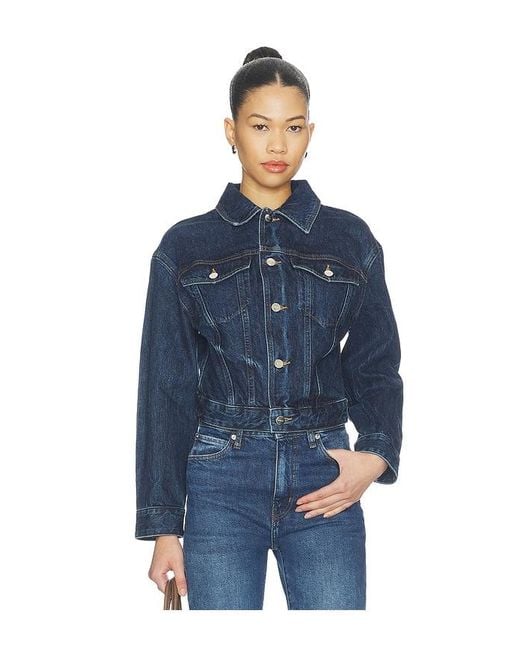Agolde Blue Veronica Jacket