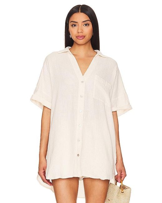 LSPACE White Terrazo Tunic
