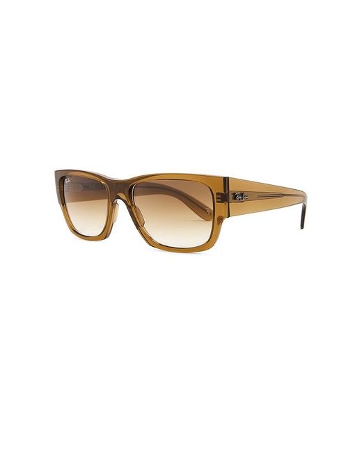 Ray-Ban Brown Carlos Square Sunglasses for men