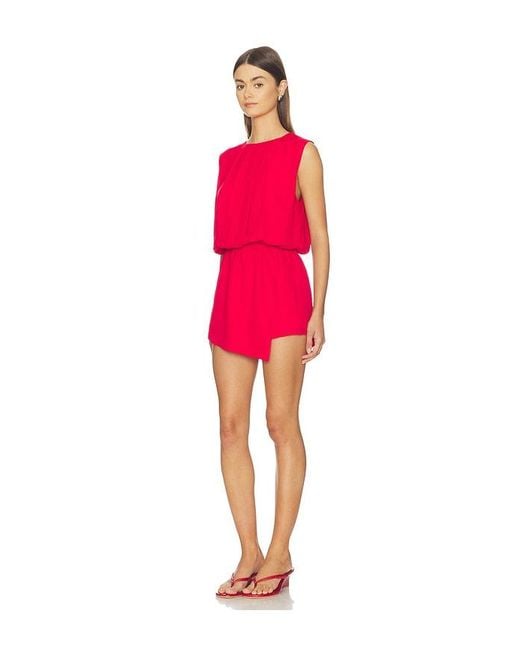 MORE TO COME Red Noah Romper
