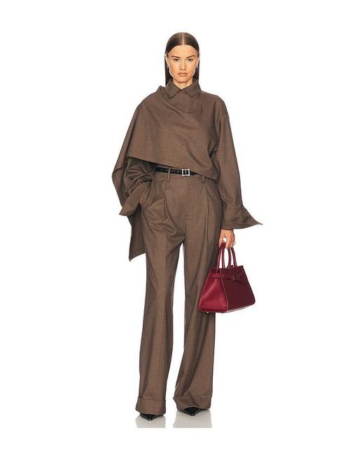 Helsa Brown The Paperbag Trouser