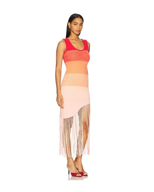 OSIS STUDIO Orange Adria Dress