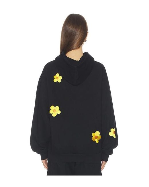 Stay Cool Blue Sunflower Hoodie
