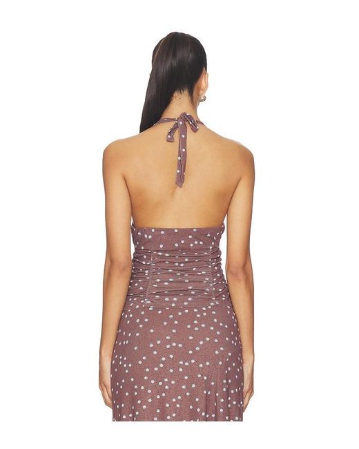 SOVERE Red Delilah Top