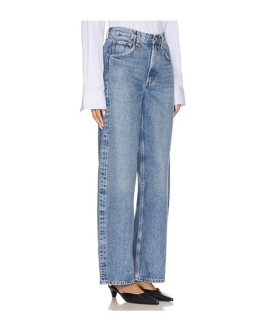 Agolde Blue Low Curve Jeans