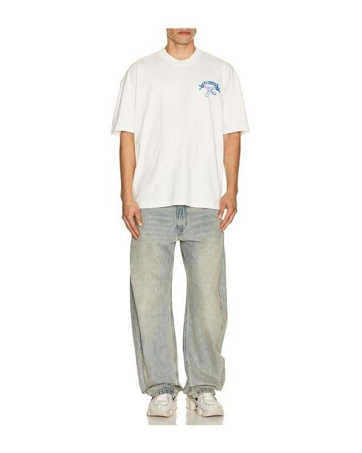 AllSaints White Cray Short Sleeve Tee for men
