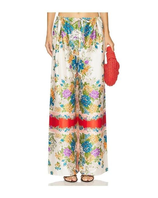 Ronny Kobo White Boyer Pant