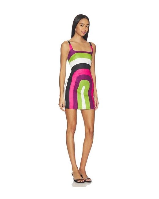 Cala De La Cruz Red Siela Dress