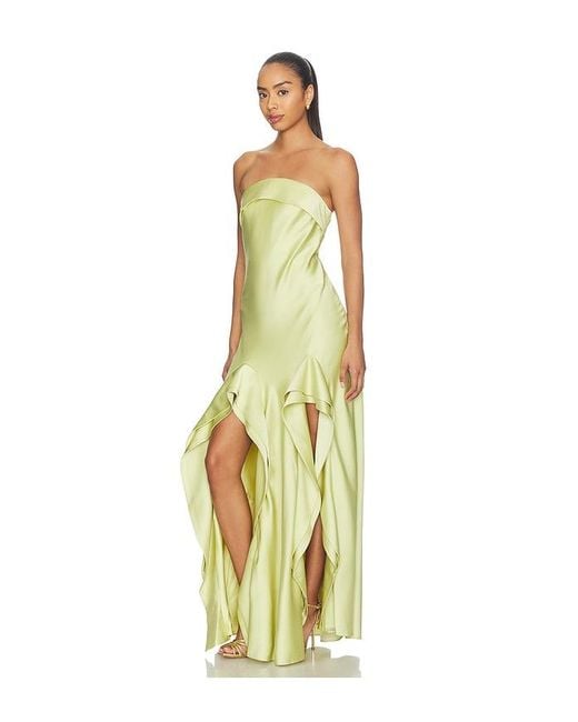 Et Ochs Metallic Vernon Gown