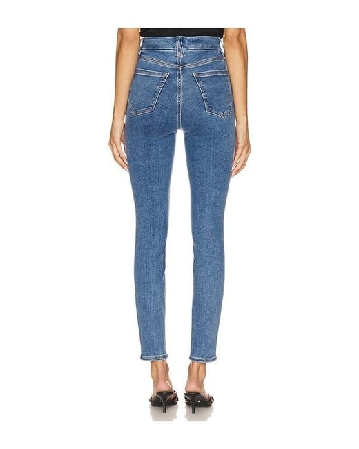 GOOD AMERICAN Blue Always Fits Good Legs Skinny Jeans