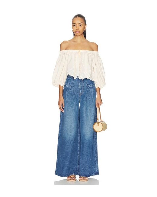 Free People Blue Bali Daydream Melody Top