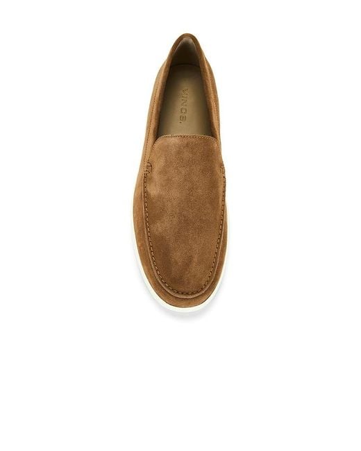 Vince White Sonoma Suede Loafer for men