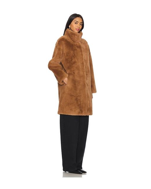 Apparis Black Blair Mid Length Coat