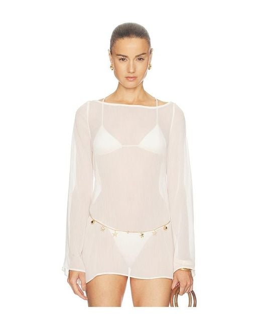 Camila Coelho Natural Odette Tunic