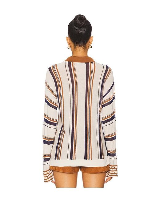 Siedres Orange Ira Top