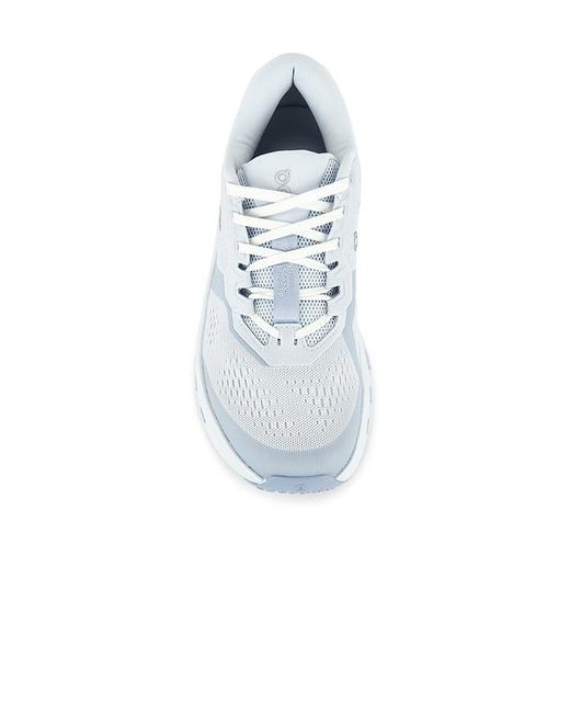 On Shoes White Cloudrunner 3 Sneaker