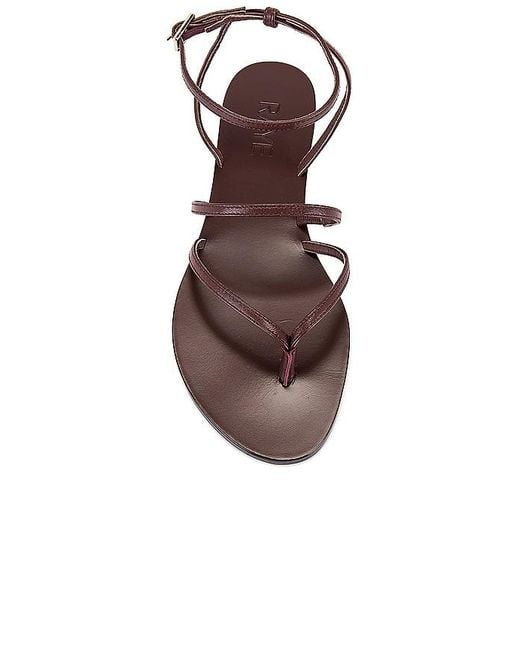 Raye White Sandale Void