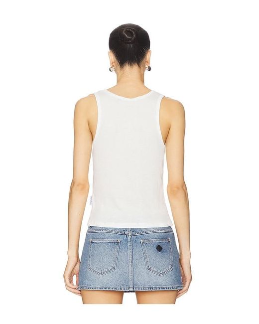 The Laundry Room White X Revolve Mon Cheri Rib Tank Top