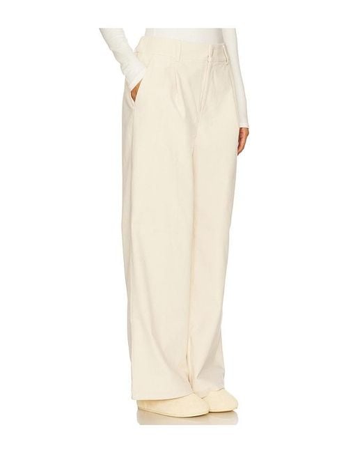 Varley White Rocio Wide Leg 29.5 Pant