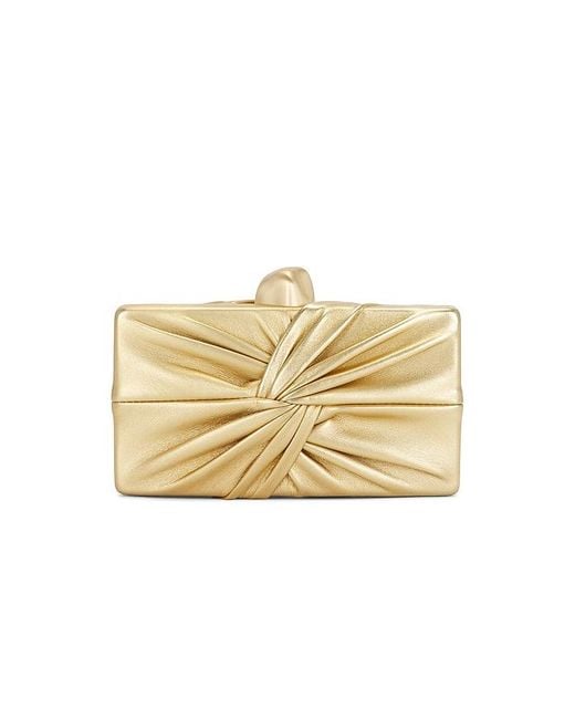 Cult Gaia Metallic Lisse Clutch