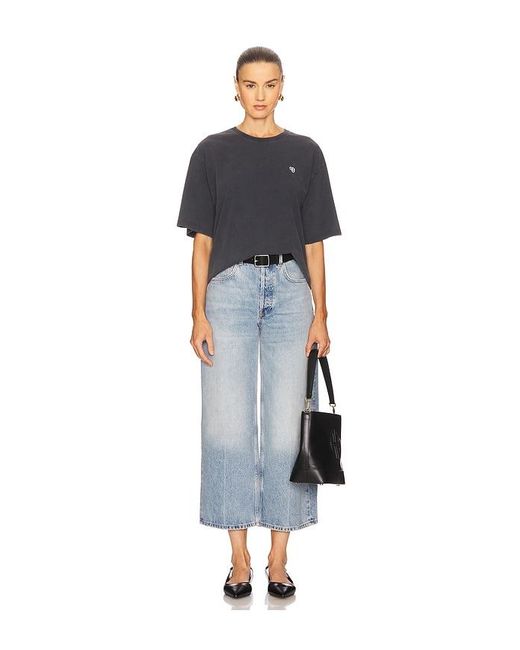 Anine Bing Blue Heath Wide Leg