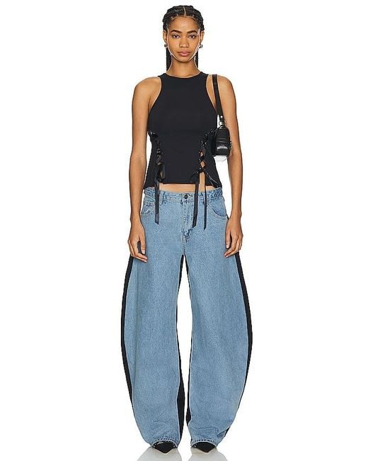 Lioness Blue Horseshoe Jeans
