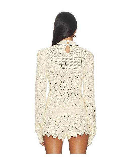 Lelia Top en Cream For Love & Lemons en coloris Natural