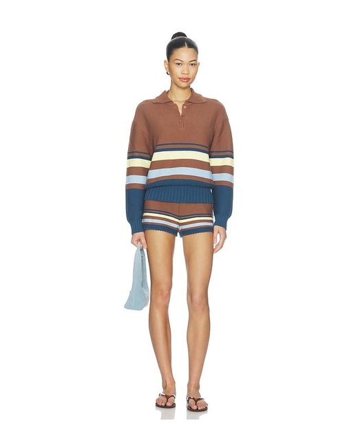 Solid & Striped Blue Pullover & Sweatshirts The Cleo