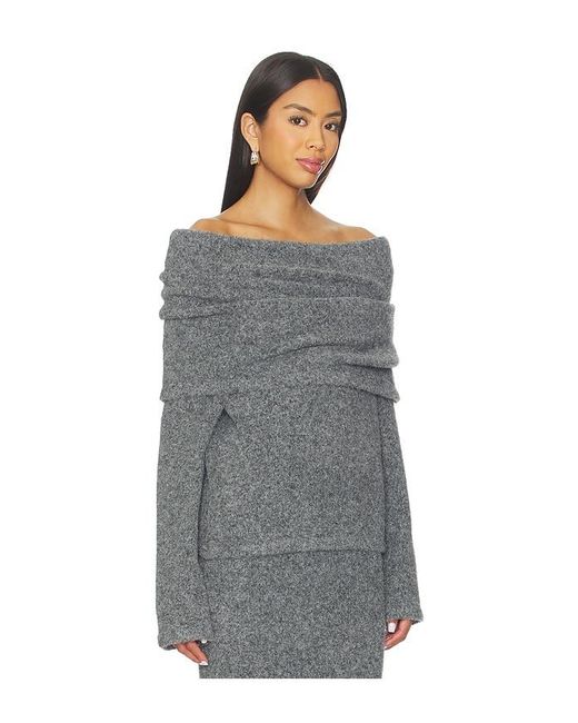 Line & Dot Gray Sonora Sweater