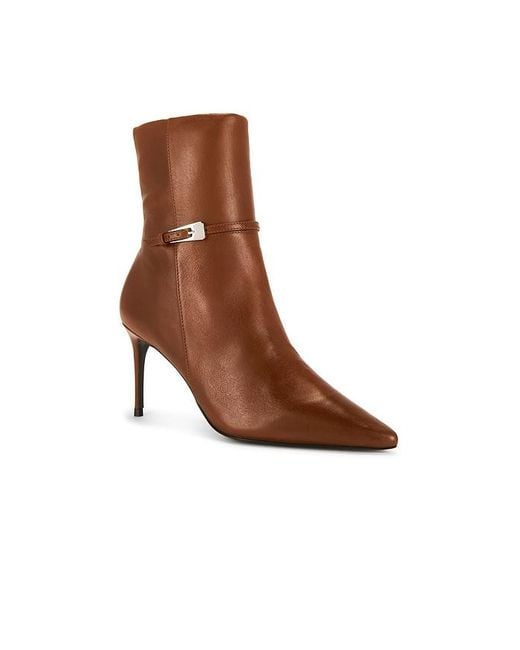 Black Suede Studio Brown Elodie 80 Boot