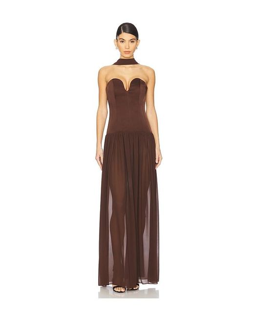 LPA Brown Kleid Corset