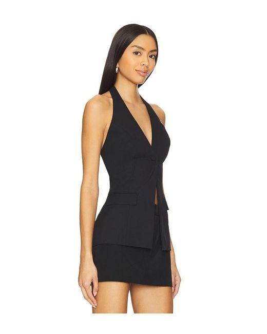 Chaleco Natalyna En Color Negro Talla (También En Xs, Xxs, S, M) ALL THE WAYS de color Black