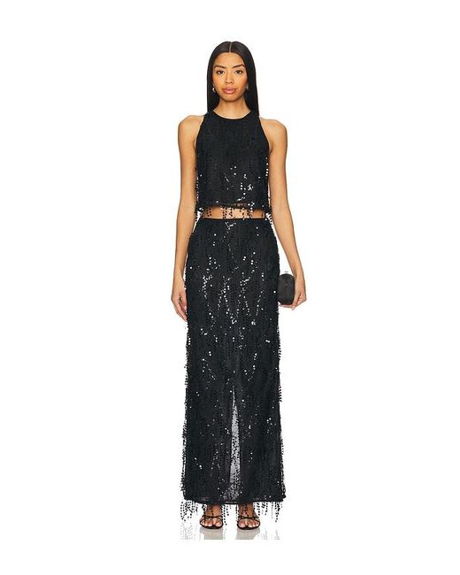 House of Harlow 1960 Black X Revolve Padma Top