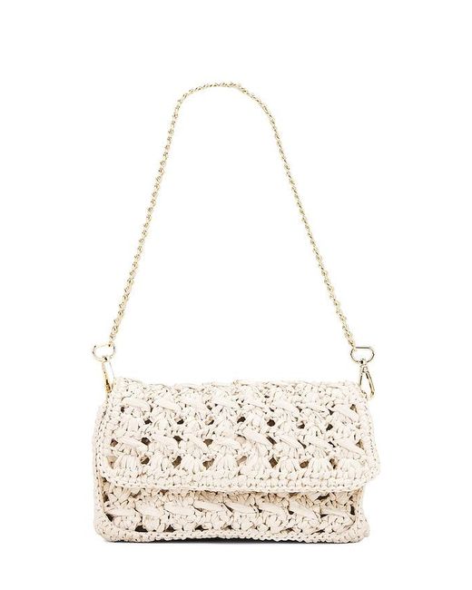 Embrague De Cadena Shiloh En Talla En BTB Los Angeles de color White