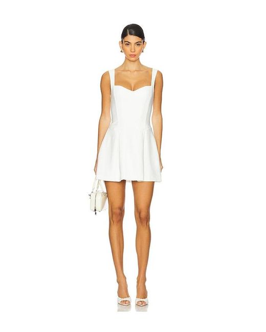 Runaway the Label White Bethani Mini Dress