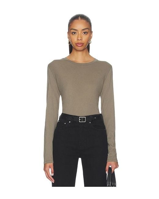 Nili Lotan Black Simone Tee