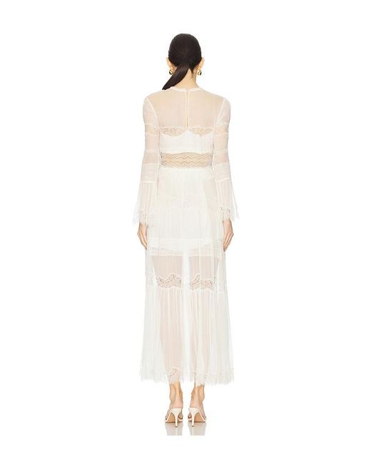 LoveShackFancy White Rosney Dress