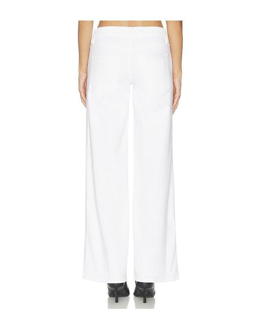 FRAME White Low Rise Le Slim Palazzo Jeans