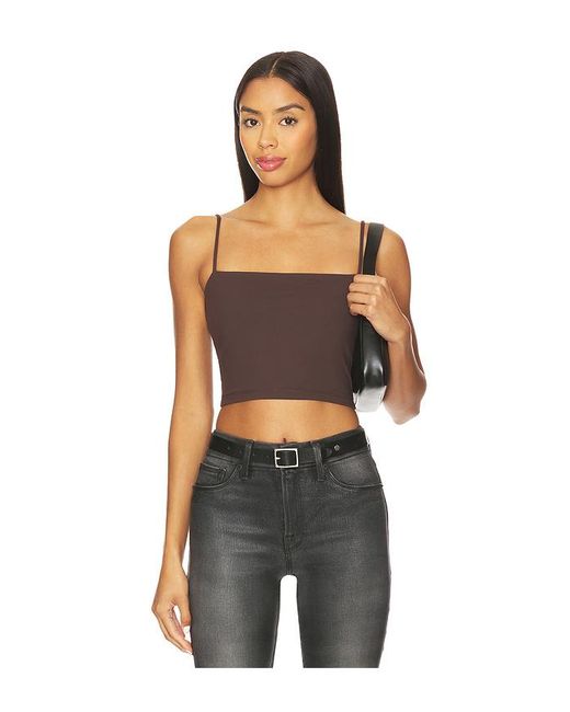 Susana Monaco Black Essential String Top