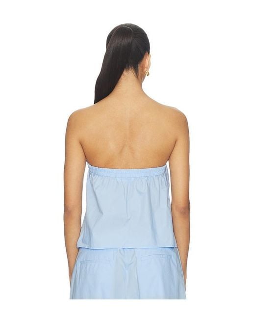 Samsøe & Samsøe Blue Saclover Top