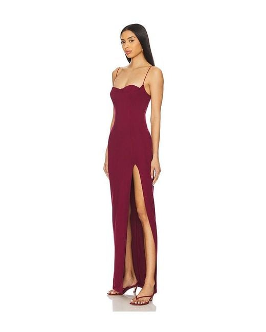 Camila Coelho Red Nova Maxi Dress