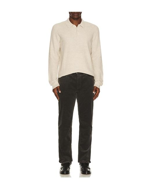PAIGE Natural Selwyn Sweater Polo for men