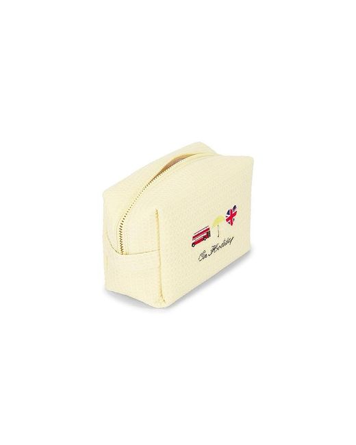 Abode Natural On Holiday Waffle Pouch