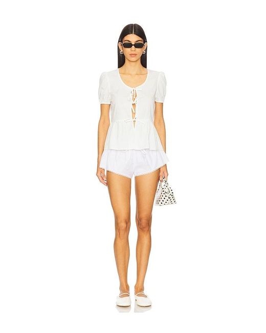 MORE TO COME White Alma Top