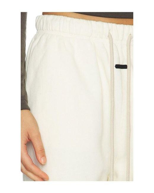 Fear Of God White Classic Fleece Sweatpant