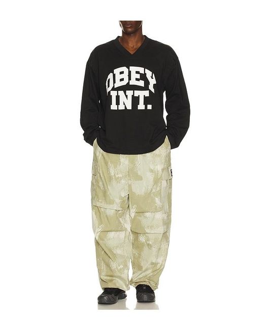 Obey Hosen Na in Natural für Herren