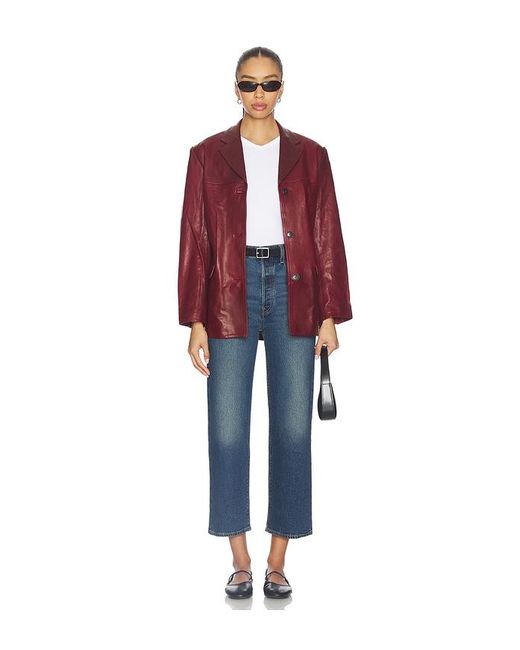 Levi's Blue Ribcage Straight Ankle