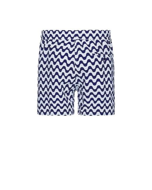 Frescobol Carioca Blue Copacabana Sport Swim Shorts for men
