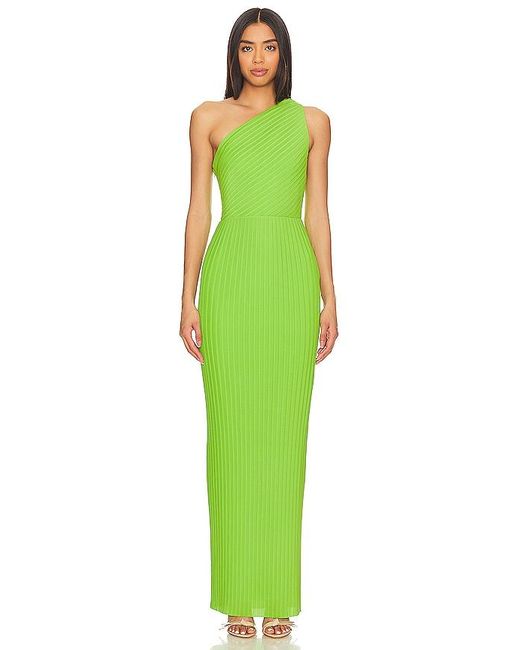 Solace London Green Adira Maxi Dress